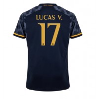 Camisa de time de futebol Real Madrid Lucas Vazquez #17 Replicas 2º Equipamento 2023-24 Manga Curta